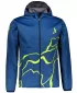 Premium-Softshelljacke für Herren ALTISPORT VOJ/ALM073JACK01 MARINEBLAU/NEONGELB