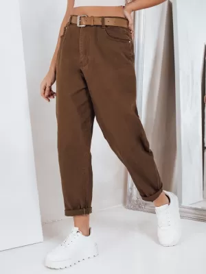 Damenhosen DSTREET UY2844 BRAUN