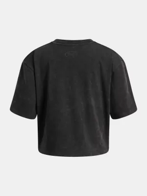 Mädchen-T-Shirt UNDER ARMOUR UA G RIVAL WASH SS 6011673-001 SCHWARZ