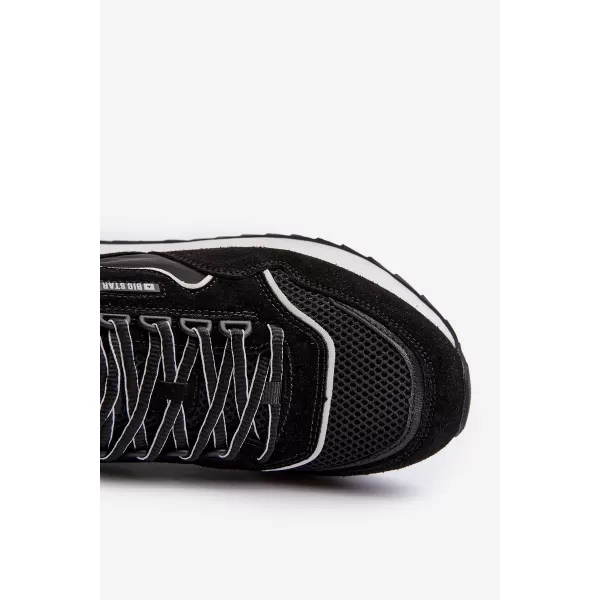  Herren-Sneaker BIG STAR NN174321 SCHWARZ Big Star Shoes 