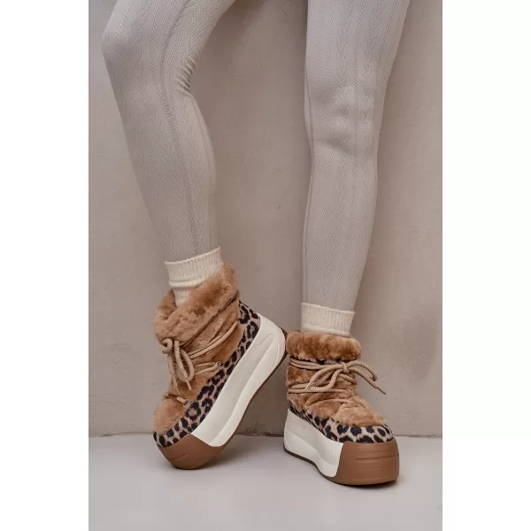  Damenschuhe BIG STAR OO274A207 BRAUN/BEIGE Big Star Shoes 