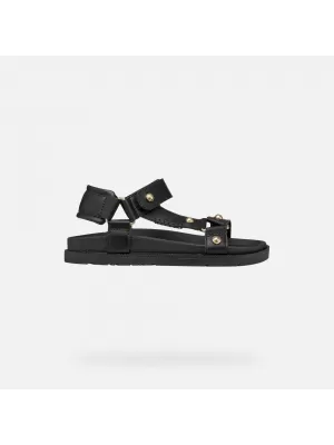 Sandalen für Mädchen GEOX SANDAL FOAMMENTERA J65P0D000BCC9999 SCHWARZ