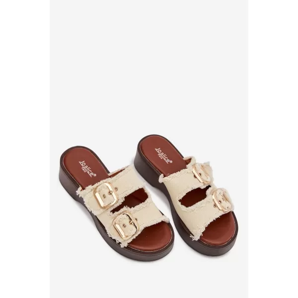  Damenhausschuhe BOTO RENELISSE 41325 BEIGE 