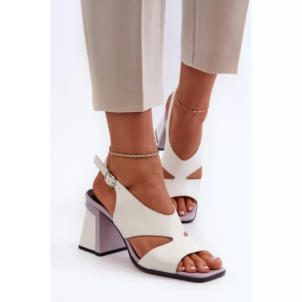  Damensandalen D&A MR38-153 WEIß 