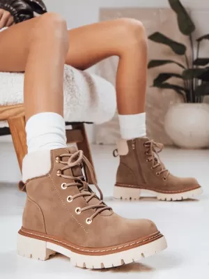 Damenschuhe DSTREET ZY1291 KHAKI
