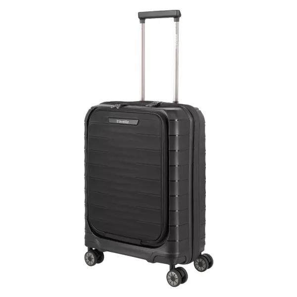  Koffer TRAVELITE Mooby S,M,L Front pocket SCHWARZ 