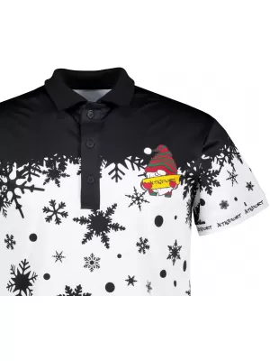 Herren-Weihnachtshemd mit Premium-Kragen ALTISPORT VOJ/ALMVN2TR05 ELF