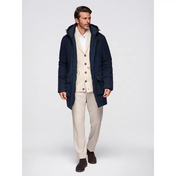  Herrenparka OMBRE OM-JAPJ-0287 MARINEBLAU 