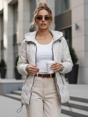 Damenjacke DSTREET TY5610 HELLGRAU