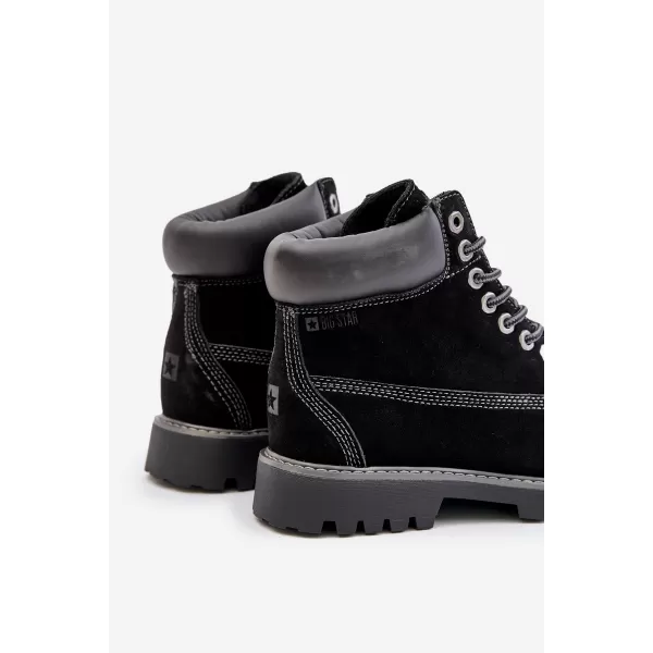  Herrenschuhe BIG STAR OO174138 SCHWARZ Big Star Shoes 