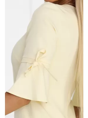 Kleid NUMOCO 217-12 PASTELLGELB