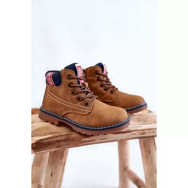  Kinderschuhe BIG STAR KK374130 CAMEL Big Star Schuhe 