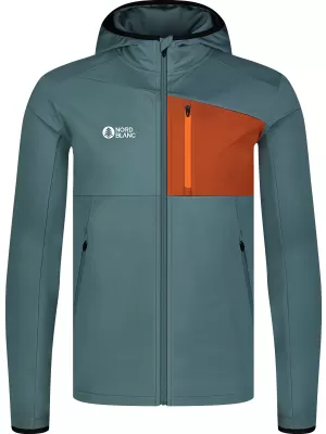 Powerfleece-Sweatshirt für Herren NORDBLANC BRACKEN NBWFM8286 DUNKELGRÜN