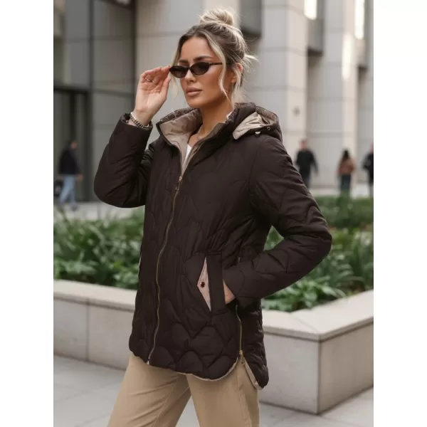  Damenjacke DSTREET TY5623 BRAUN 