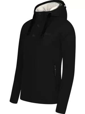 Softshelljacke für Damen NORDBLANC SHOAL NBSSL8341 SCHWARZ