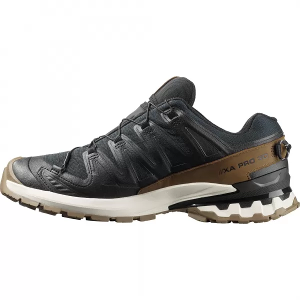  Herrenschuhe SALOMON XA PRO 3D V9 GTX LIFELONG M L47963800 SCHWARZ/KOJOTENBRAUN/VANILLEEIS 