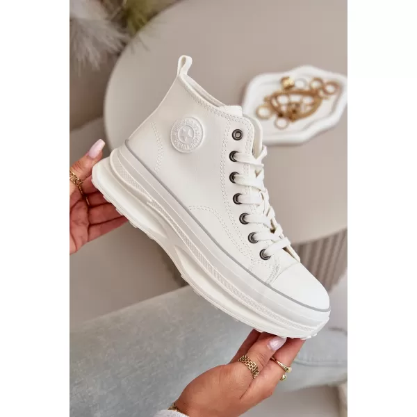  Damen-Sneaker BIG STAR OO274064 WEISS Big Star Shoes 