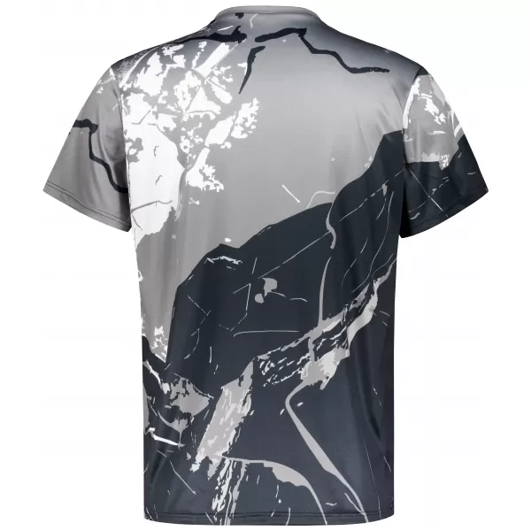 Premium-T-Shirt für Herren ALTISPORT VOJ/ALM131TR01 GRAU/SCHWARZ 