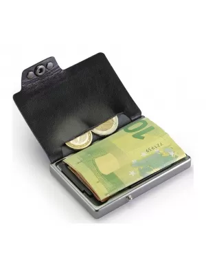 Geldbörse MONDRAGHI ONE PLUS SCHWARZ
