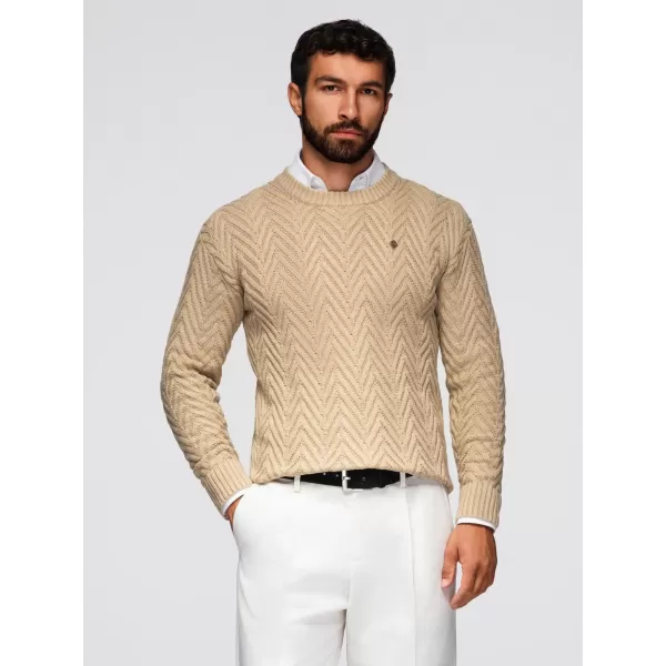  Herrenpullover OMBRE OM-SWSW-0147 SAND 