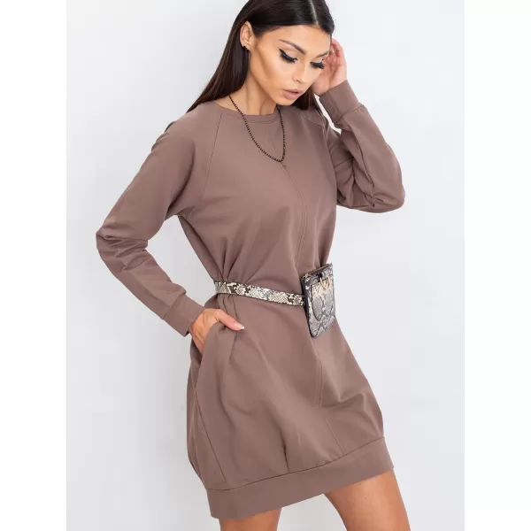  Kleid BASIC FEEL GOOD RV-TU-5184.93P BRAUN 