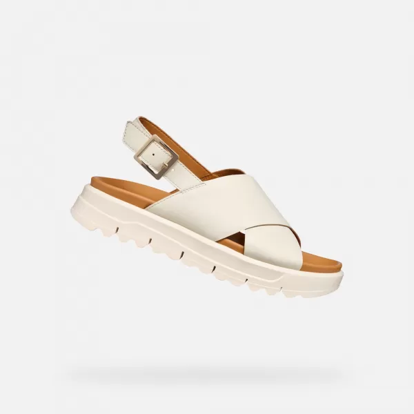  Damensandalen GEOX XAND 2.1S G012764 WEIß 
