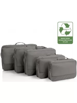 Koffer HEYS Ecotex Packing Cube 5 Pc Set GRAUER STEIN