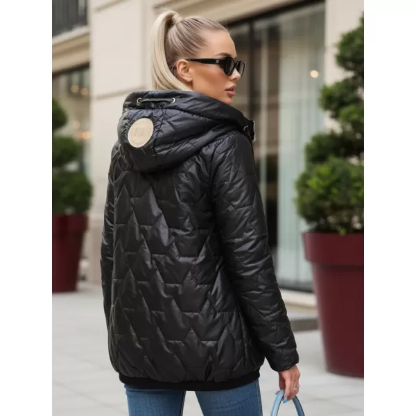  Damenjacke DSTREET TY5546 SCHWARZ 