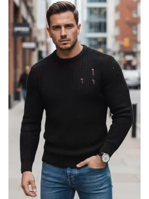 Herrenpullover DSTREET WX1991 SCHWARZ