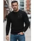 Herrenpullover DSTREET WX1991 SCHWARZ