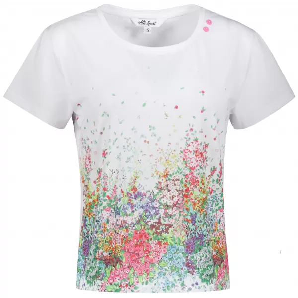  Damen-T-Shirt ALTISPORT HELINA WEIß 