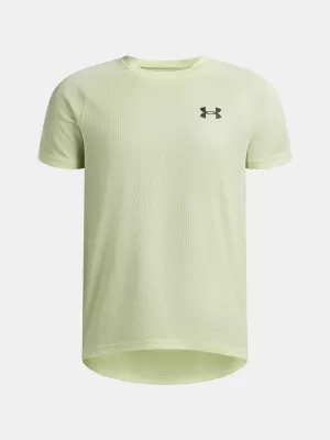 T-Shirt für Jungen UNDER ARMOUR UA TECH TEXTURED SS 1382790-391 GRÜN