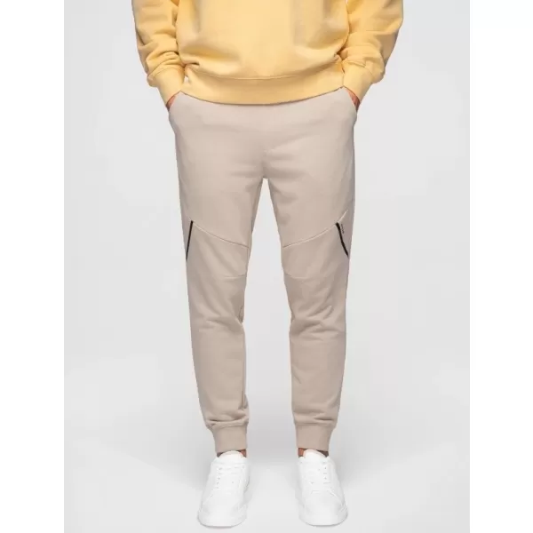  Herren-Jogginghose OMBRE OM-PASK-0280 BEIGE 