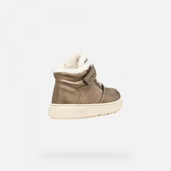  Mädchen-Sneaker GEOX THELEVEN AB J56HTA077BCC9006 GOLDEN 