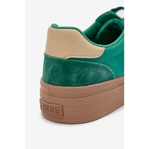  Damen-Sneaker BIG STAR TT274163 GRÜN Big Star Shoes 