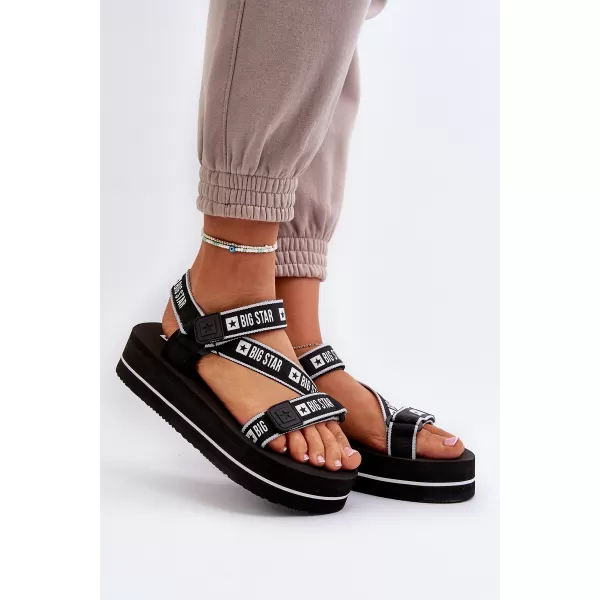  Damenschuhe BIG STAR NN274A525 SCHWARZ Big Star Shoes 