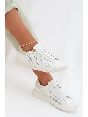 Damen-Sneaker EVENTO KALORINNE WEIß/GOLD