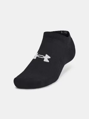 Socken UNDER ARMOUR UNISEX UA TC NO SHOW (3 PÁRY) 1386313-001 SCHWARZ