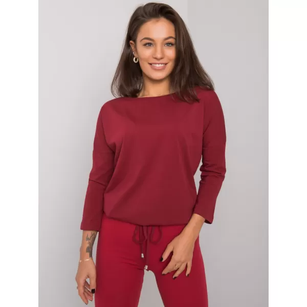  Damenbluse BASIC FEEL GOOD RV-BZ-4691.43P BURGUND 