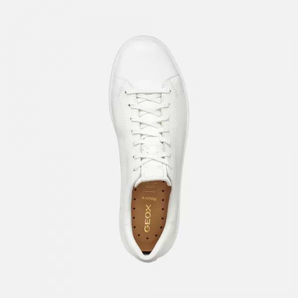  Herren-Sneaker GEOX SPHERICA ECUB-1 B G014538 WEIß 