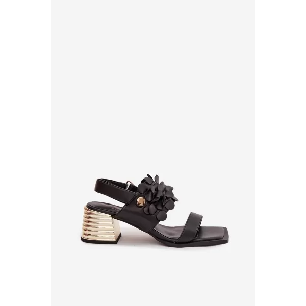  Damensandalen D&A CR61-3062 SCHWARZ 