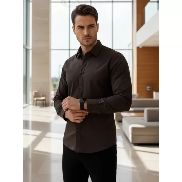  Herrenhemd DSTREET DX2685 BRAUN 