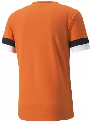 Funktions-T-Shirt für Herren PUMA TEAMRISE JERSEY 704932-08 GOLDENER MOHN/SCHWARZ/WEIß