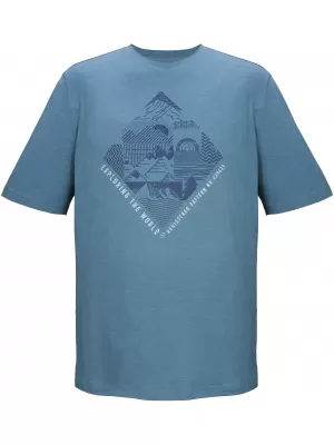 Herren-T-Shirt KILLTEC KOS 24 43790-841 BLAU