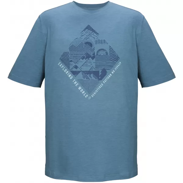  Herren-T-Shirt KILLTEC KOS 24 43790-841 BLAU 