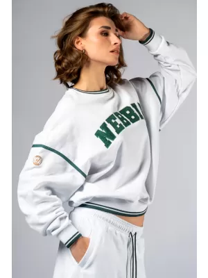Lounge-Sweatshirt CLUB DOR 642 WHITE Nebbia