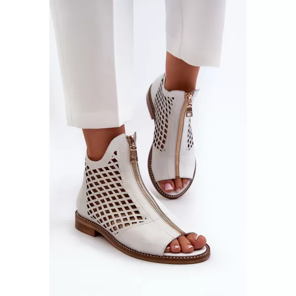  Damensandalen ZAZOO 977/L WEIß 