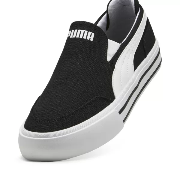 Stiefel PUMA COURT CLASSIC VULC SLIPON 400216_02 PUMA SCHWARZ/PUMA WEIß 