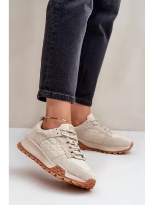 Damen-Sneaker BIG STAR OO274A315 BEIGE Big Star Shoes