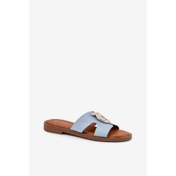  Damensandalen VINCEZA 17381 BLAU 